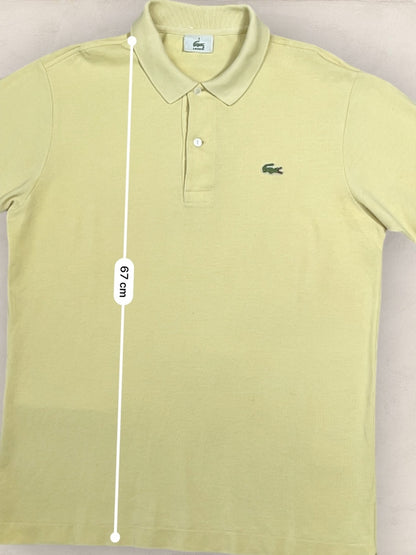 Polo Lacoste homme Ref: 2672 - JAUNE - L - amifrip - Friperie en ligne et vêtements vintage