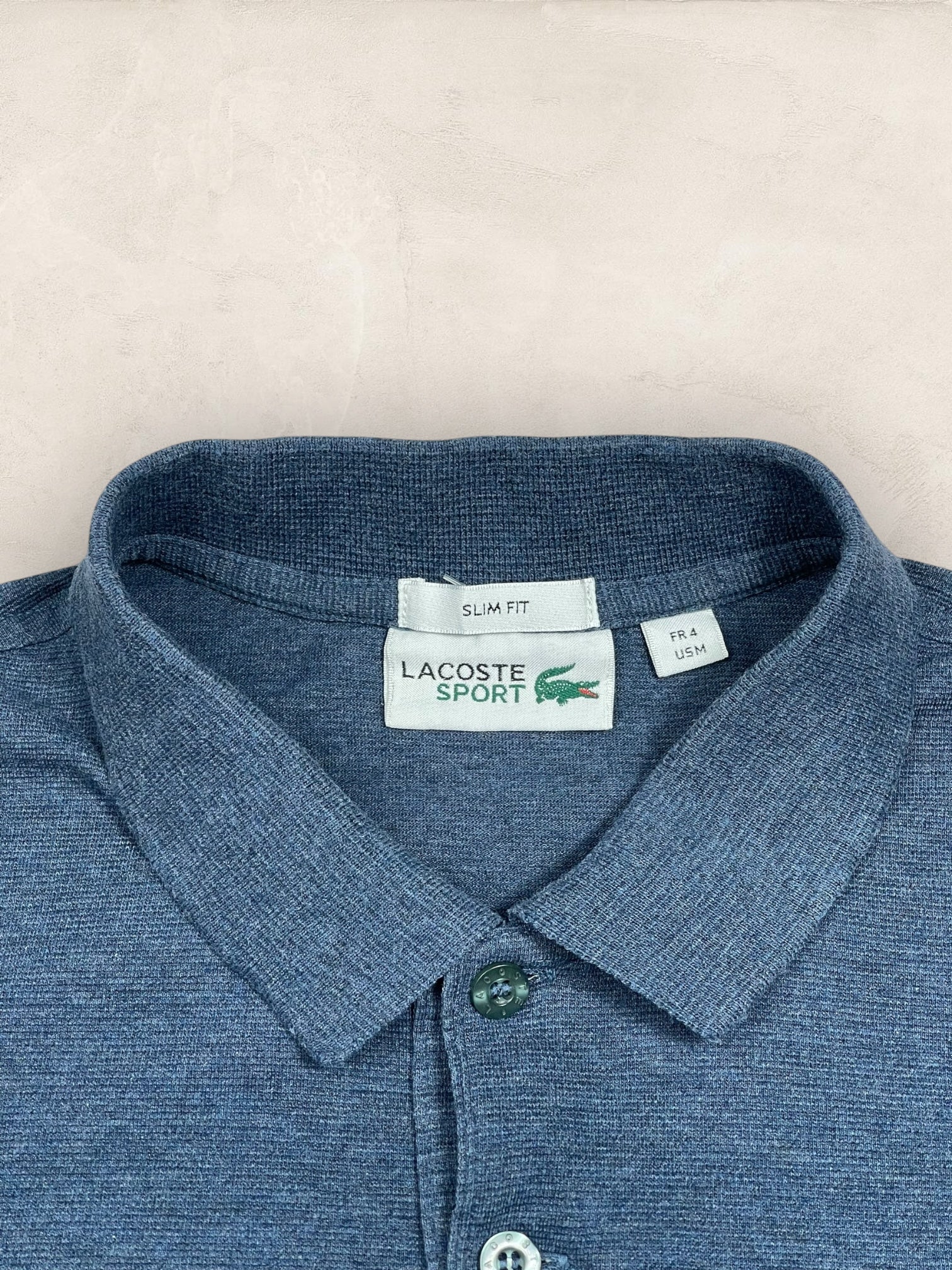 Polo Lacoste homme Ref: 2674 - BLEU - M - amifrip - Friperie en ligne et vêtements vintage