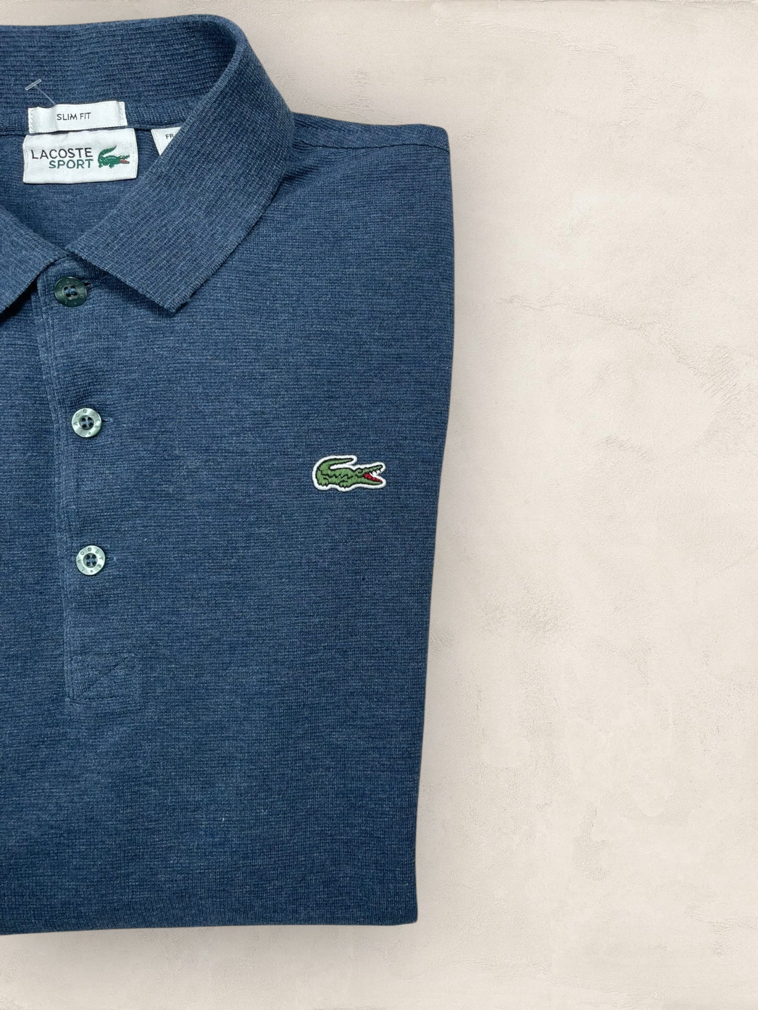 Polo Lacoste homme Ref: 2674 - BLEU - M - amifrip - Friperie en ligne et vêtements vintage