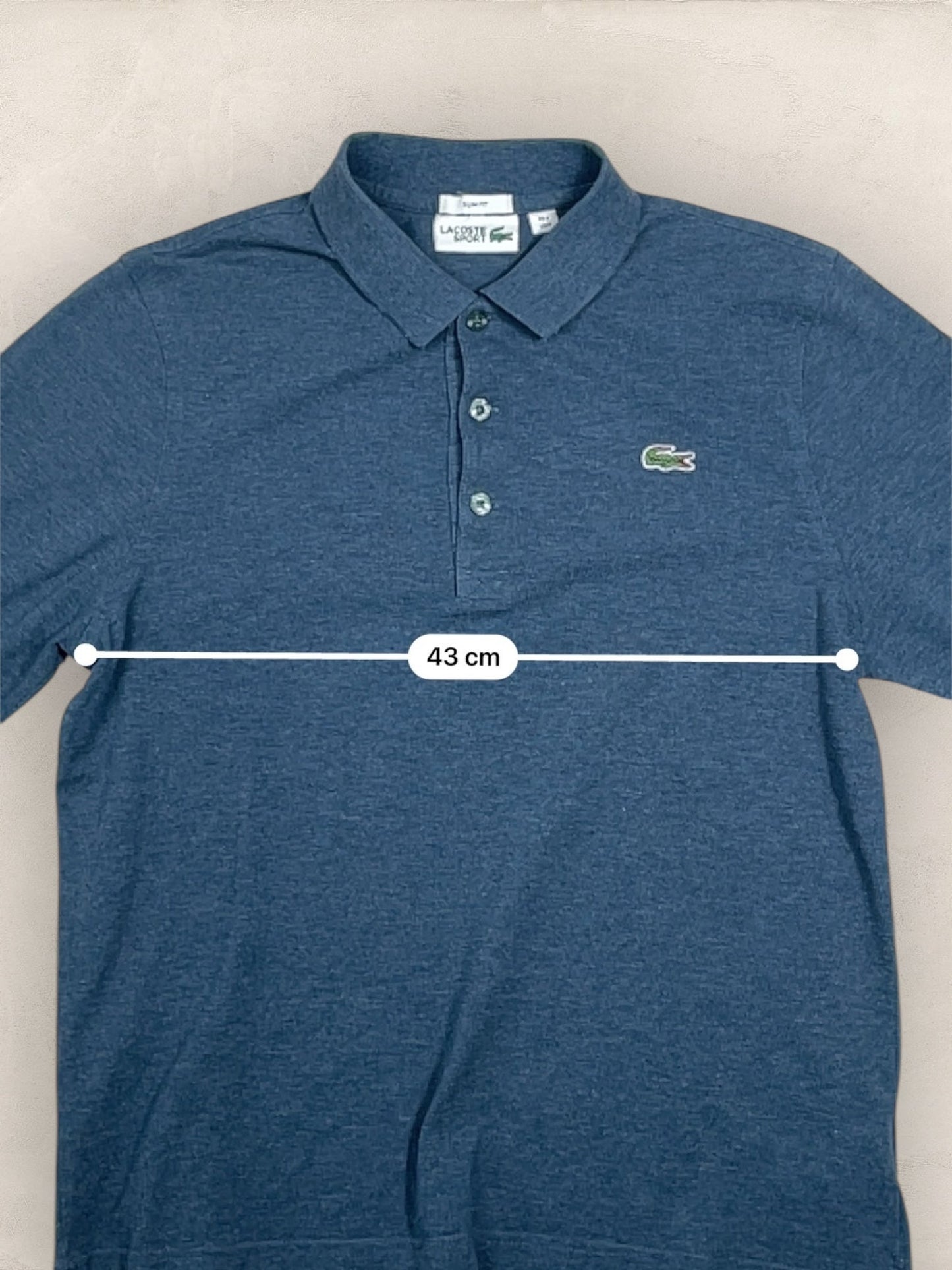 Polo Lacoste homme Ref: 2674 - BLEU - M - amifrip - Friperie en ligne et vêtements vintage
