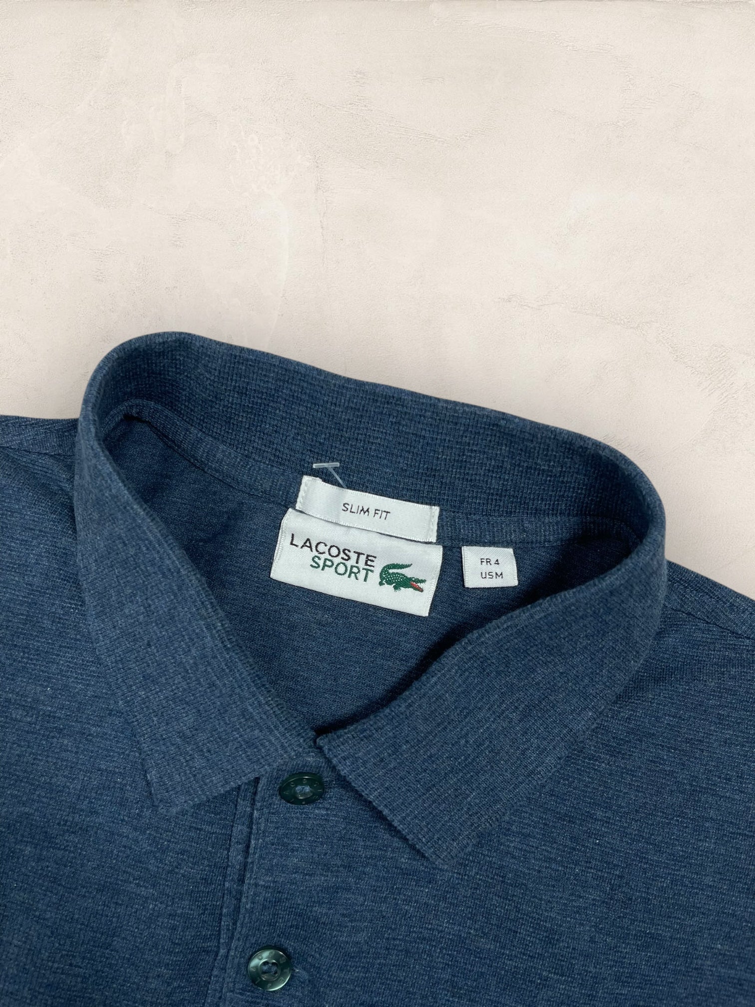 Polo Lacoste homme Ref: 2674 - BLEU - M - amifrip - Friperie en ligne et vêtements vintage