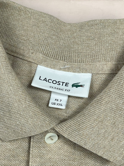 Polo Lacoste homme Ref: 2675 - BEIGE - 2XL - amifrip - Friperie en ligne et vêtements vintage