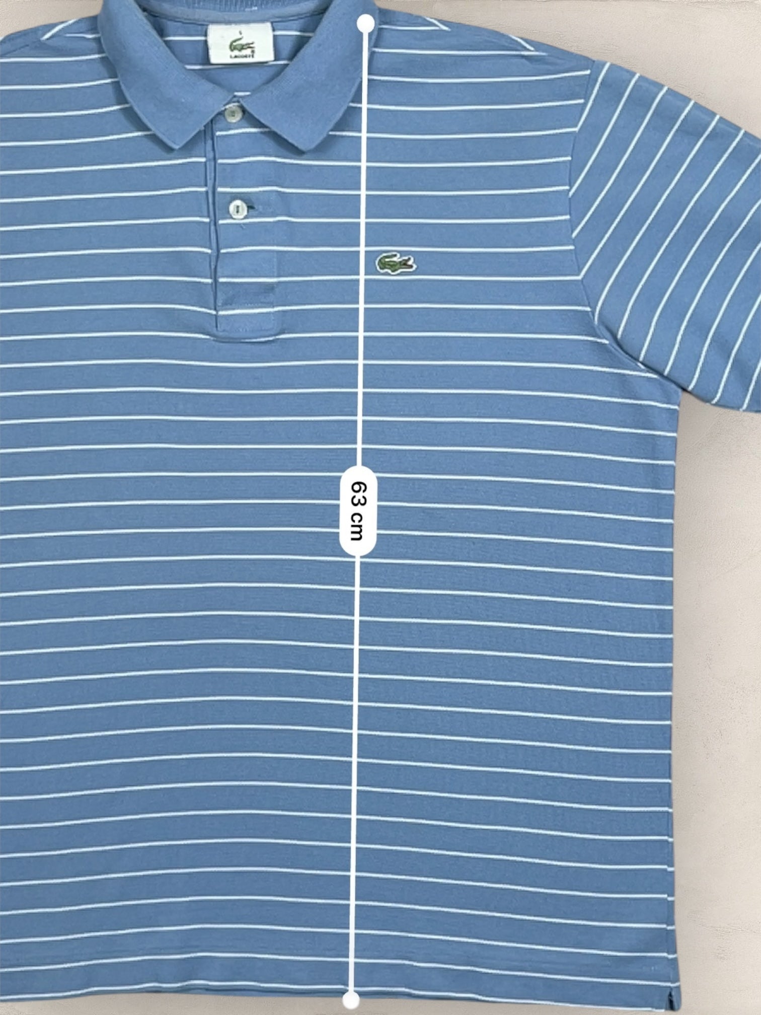 Polo Lacoste homme Ref: 2677 - BLEU - XL - amifrip - Friperie en ligne et vêtements vintage