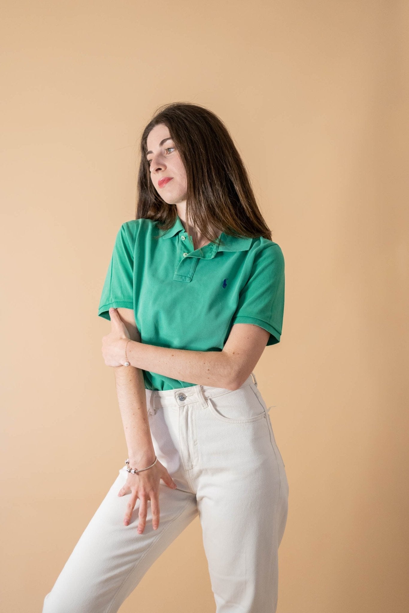 Polo Ralph Lauren Femme 363 - VERT - S - amifrip - Friperie en ligne et vêtements vintage