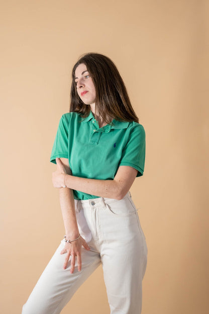 Polo Ralph Lauren Femme 363 - VERT - S - amifrip - Friperie en ligne et vêtements vintage