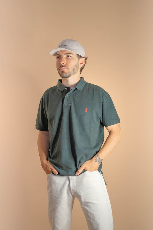 POLO RALPH LAUREN HOMME 354 - VERT - XL - amifrip - Friperie en ligne et vêtements vintage