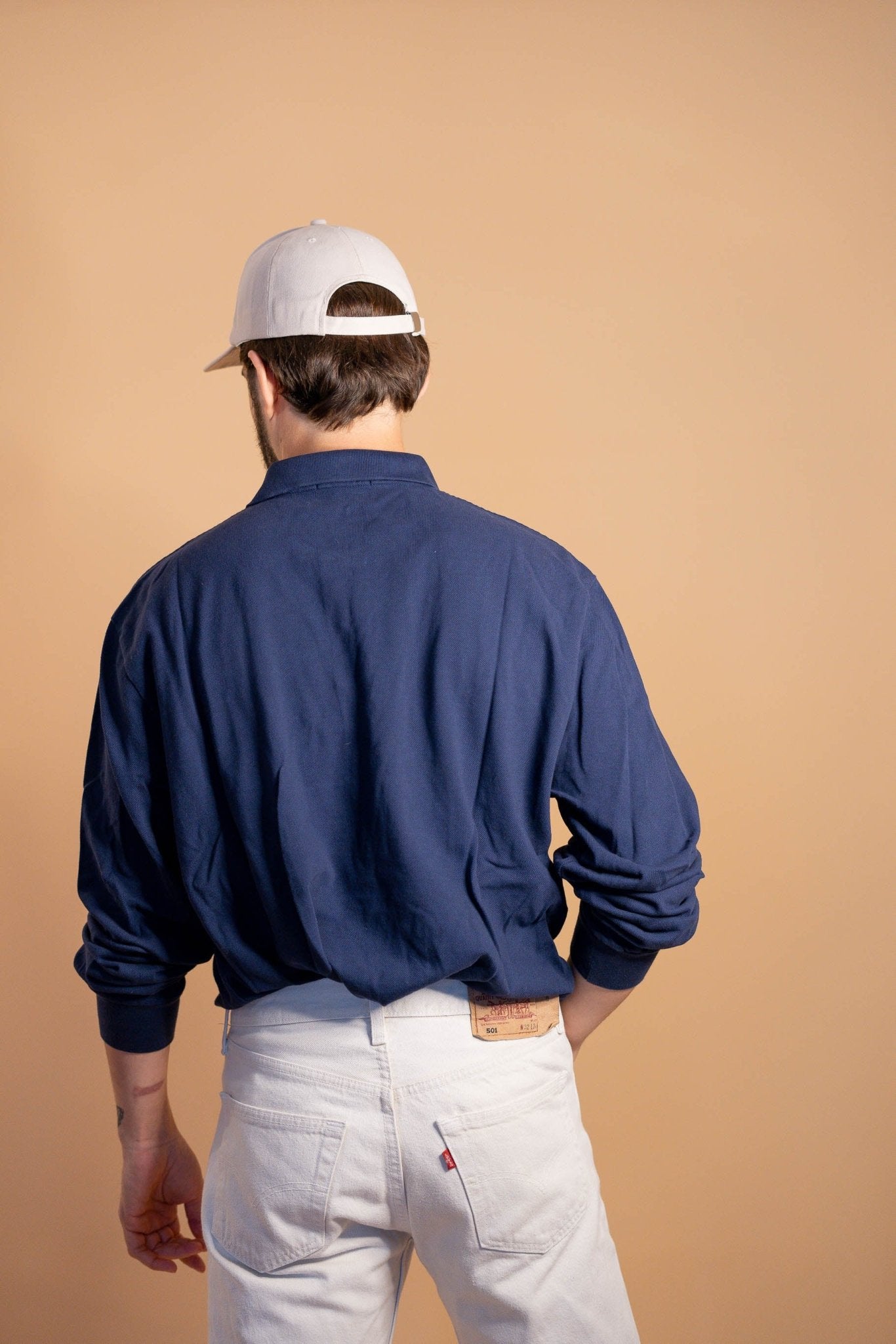 POLO RALPH LAUREN HOMME 459 - BLEU - L - amifrip - Friperie en ligne et vêtements vintage