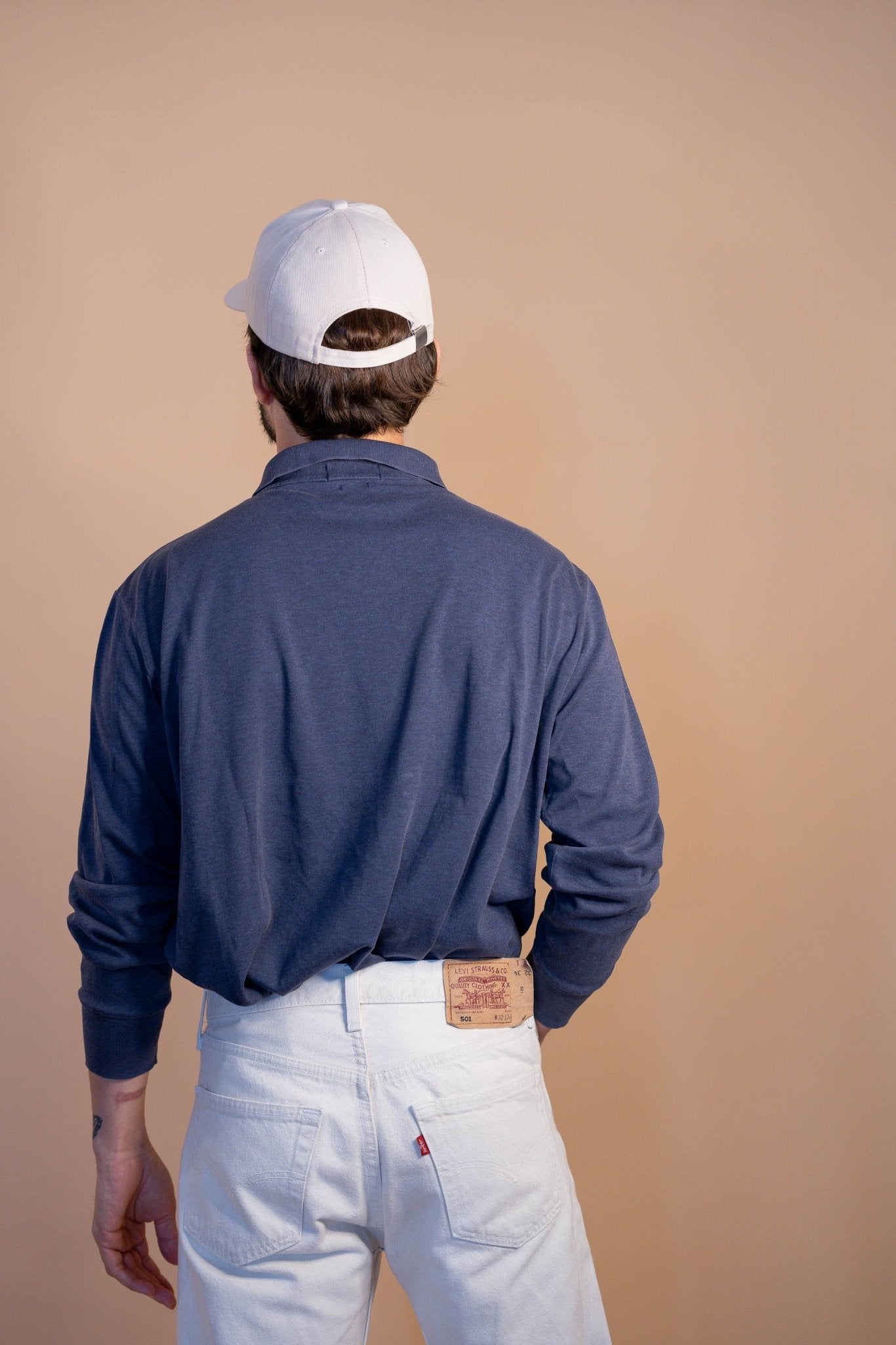 POLO RALPH LAUREN HOMME 463 - BLEU - L - amifrip - Friperie en ligne et vêtements vintage