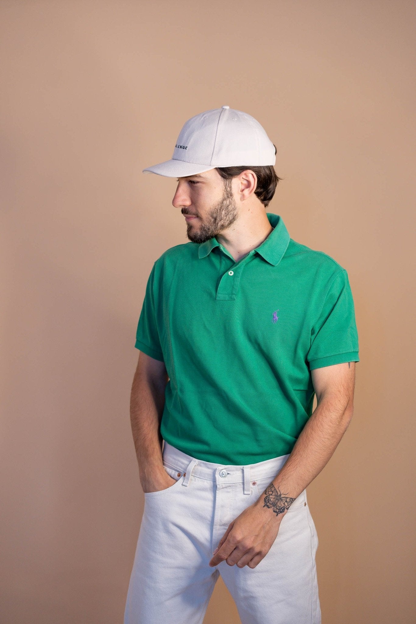 POLO RALPH LAUREN HOMME 887 - VERT - L - amifrip - Friperie en ligne et vêtements vintage