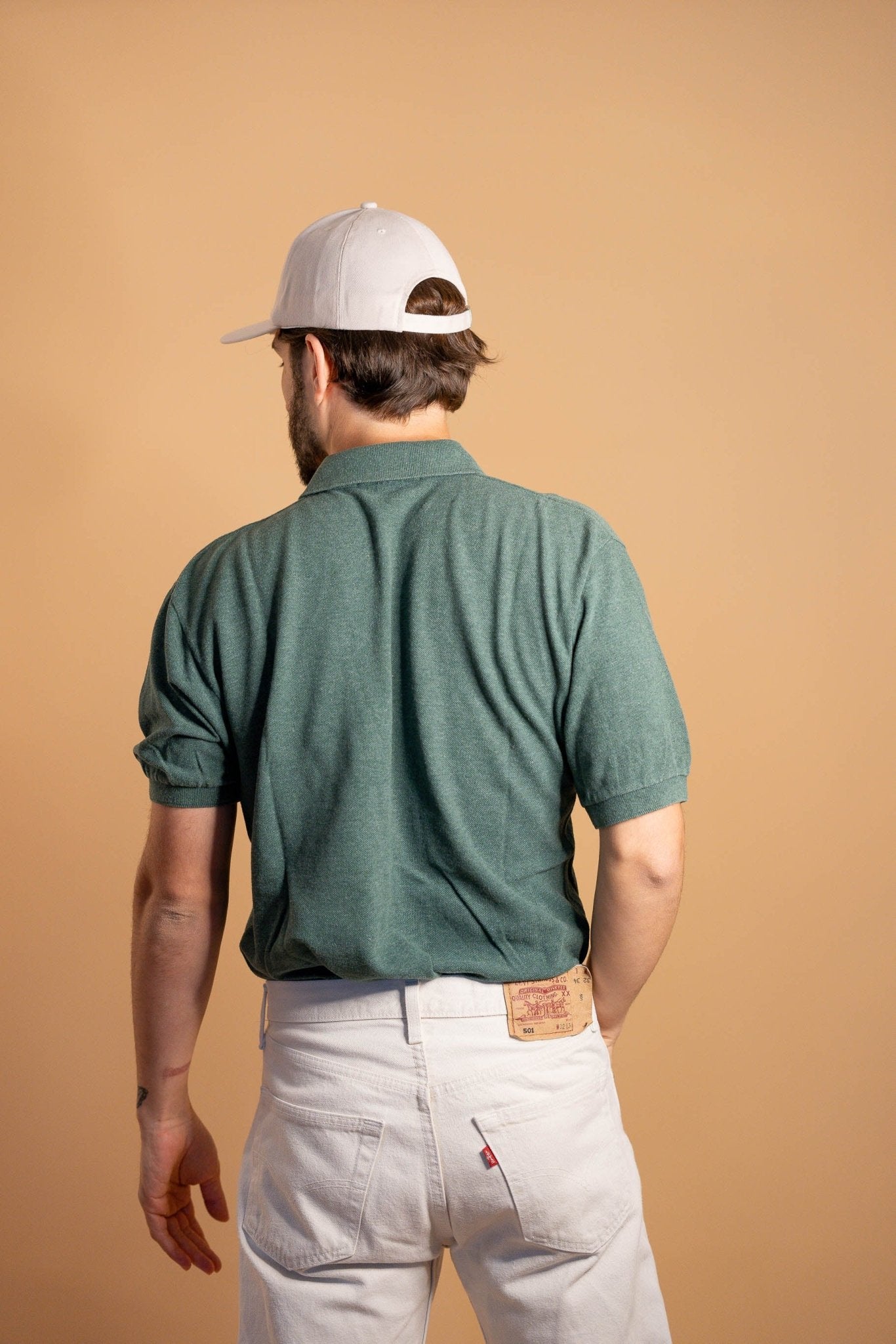 POLO RALPH LAUREN HOMME 895 - VERT - S - amifrip - Friperie en ligne et vêtements vintage