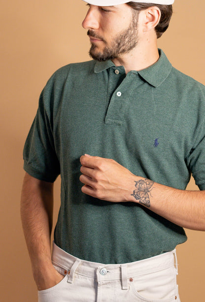 POLO RALPH LAUREN HOMME 895 - VERT - S - amifrip - Friperie en ligne et vêtements vintage