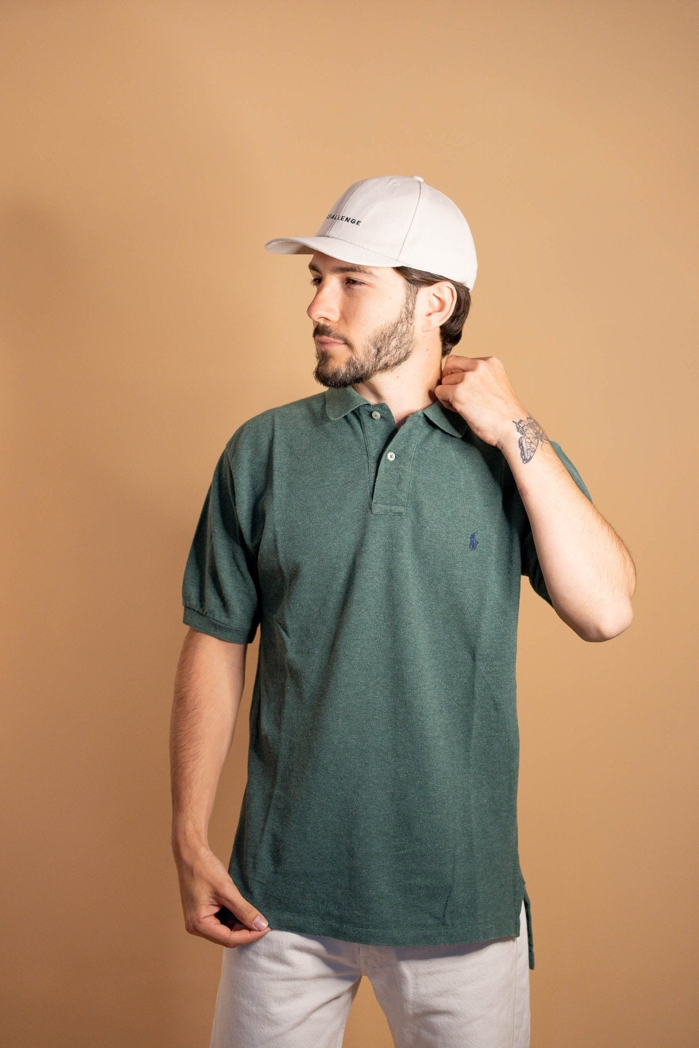 POLO RALPH LAUREN HOMME 895 - VERT - S - amifrip - Friperie en ligne et vêtements vintage