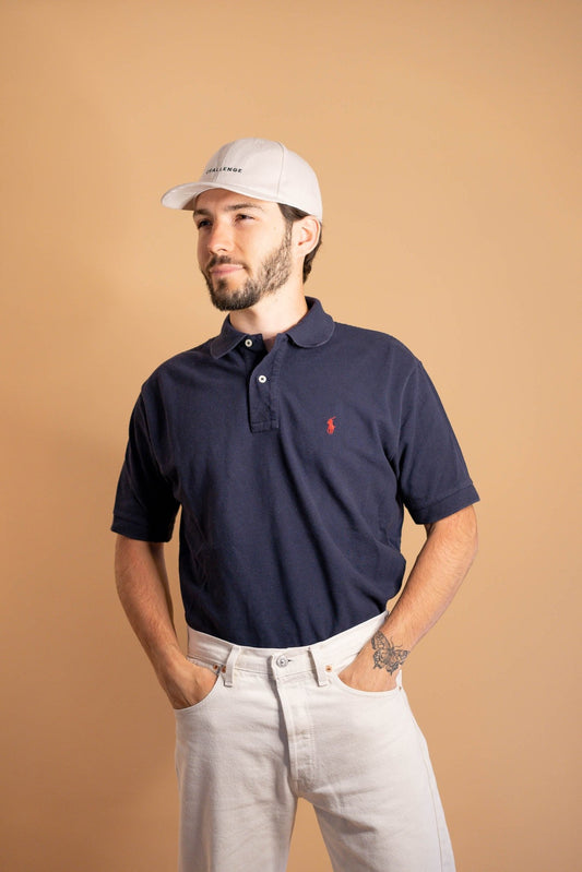 POLO RALPH LAUREN HOMME 897 - BLEU - S - amifrip - Friperie en ligne et vêtements vintage