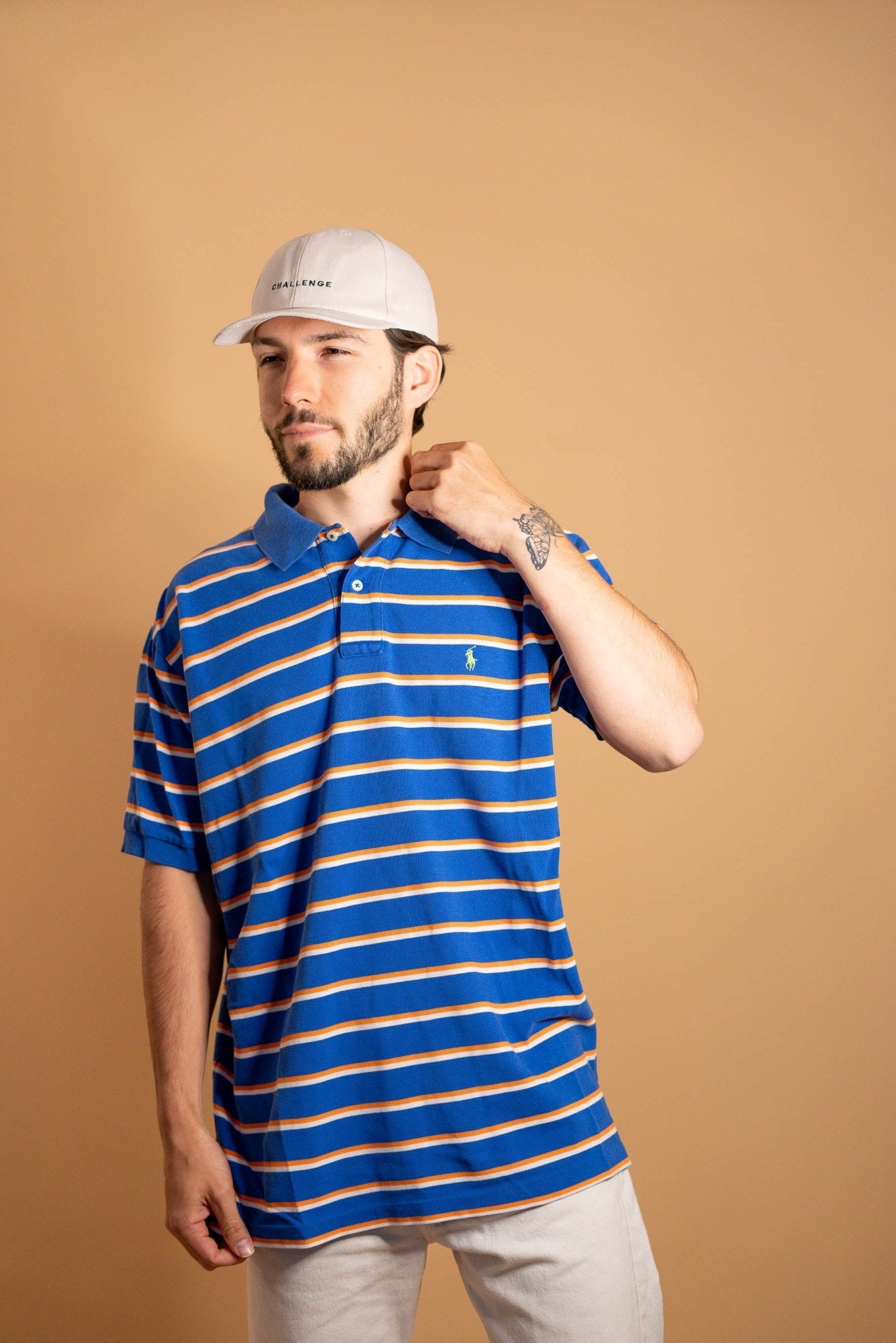 POLO RALPH LAUREN HOMME 902 - BLEU - XL - amifrip - Friperie en ligne et vêtements vintage