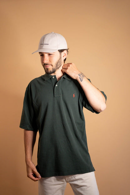 POLO RALPH LAUREN HOMME 906 - VERT - M - amifrip - Friperie en ligne et vêtements vintage
