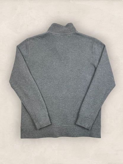 Pull 1/4 zip Tommy Hilfiger - Homme M - Gris - Coton - Ts0204 - amifrip