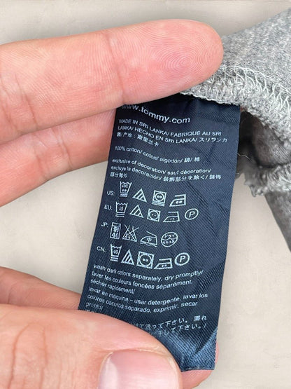 Pull 1/4 zip Tommy Hilfiger - Homme M - Gris - Coton - Ts0204 - amifrip