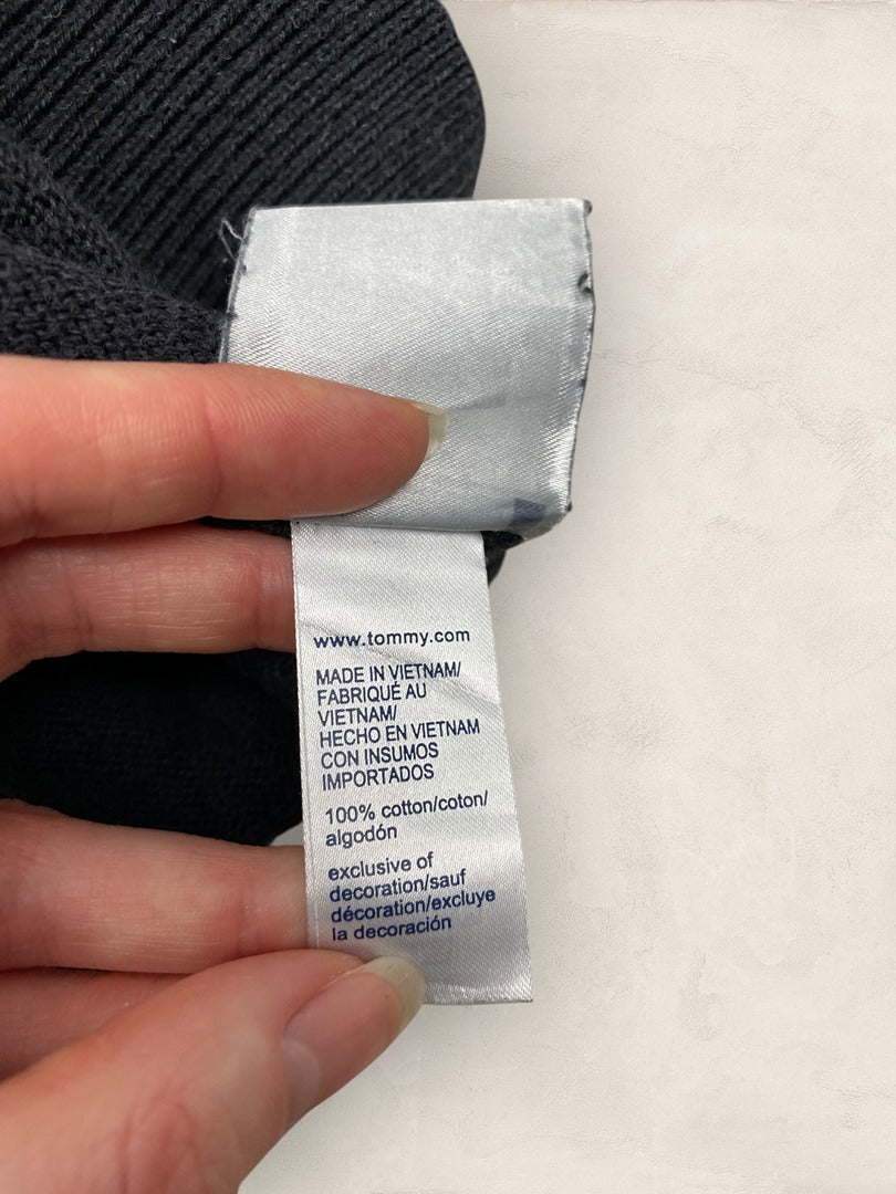 Pull 1/4 Zip Tommy Hilfiger Homme Xxl Noir Tbe - Ts0145 - amifrip