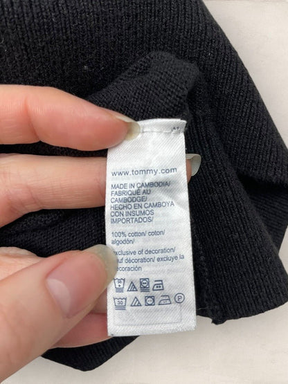Pull 1/4 zip Tommy Hilfiger noir taille Xxl - Ts0127 - amifrip