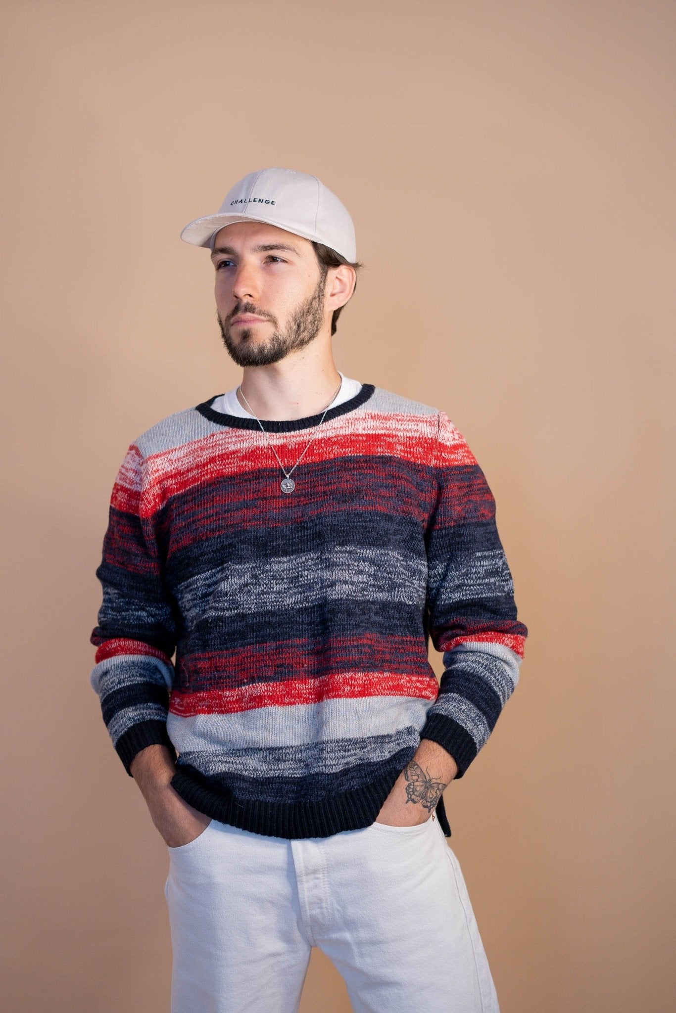 Pull Barbour Homme 2 - MULTICOLORE - L - amifrip - Friperie en ligne et vêtements vintage