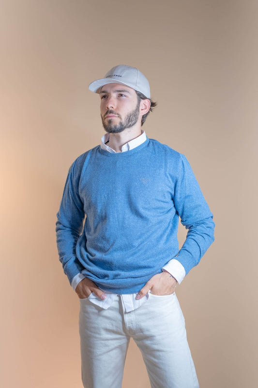 Pull Bleu Barbour Homme 19 - BLEU - M - amifrip - Friperie en ligne et vêtements vintage