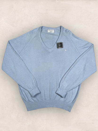 Pull Christian Dior Ref: 2548 - TURQUOISE - L - amifrip - Friperie en ligne et vêtements vintage