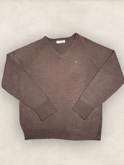 Pull Christian Dior Ref: 2551 - MARRON - L - amifrip - Friperie en ligne et vêtements vintage