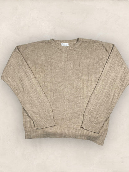 Pull Christian Dior Ref: 2552 - BEIGE - L - amifrip - Friperie en ligne et vêtements vintage