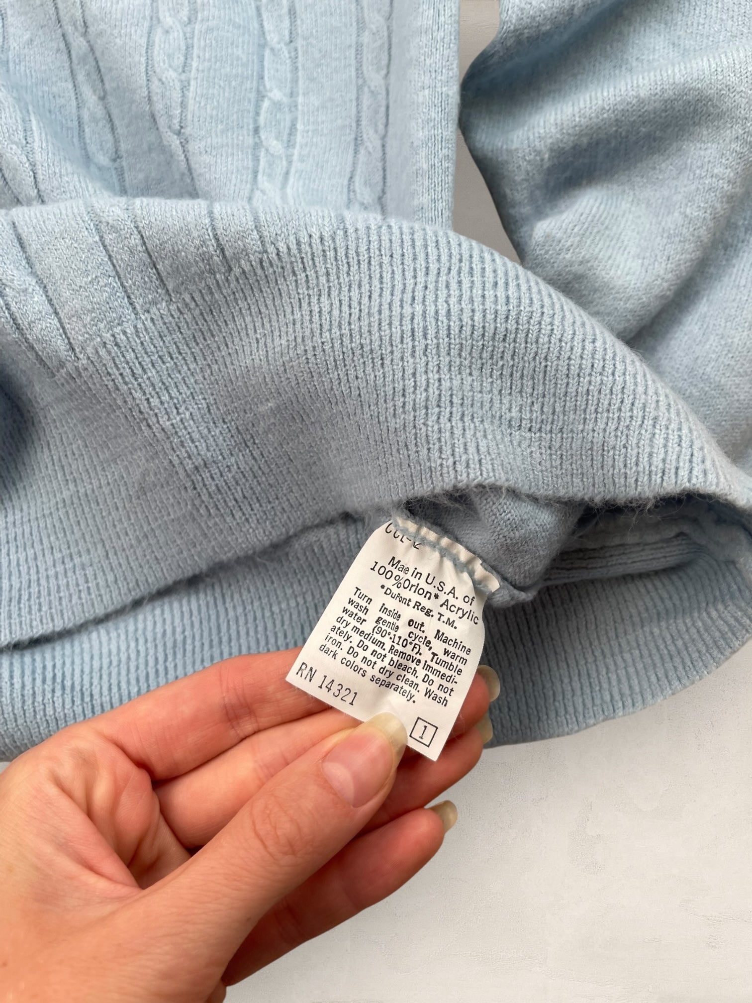 Pull Christian Dior Vintage Femme S Bleu Ref: 2572 - Bleu - S - amifrip