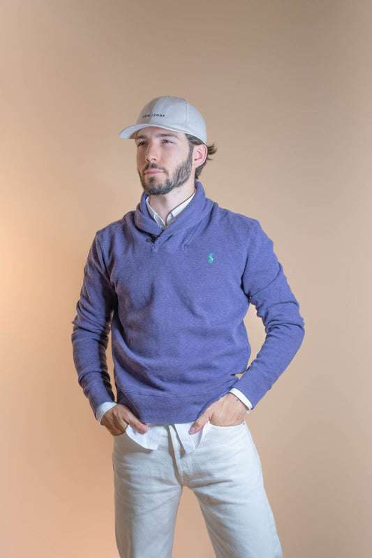 Pull Col Cheminée Ralph Lauren Homme 1 - VIOLET - S - amifrip - Friperie en ligne et vêtements vintage