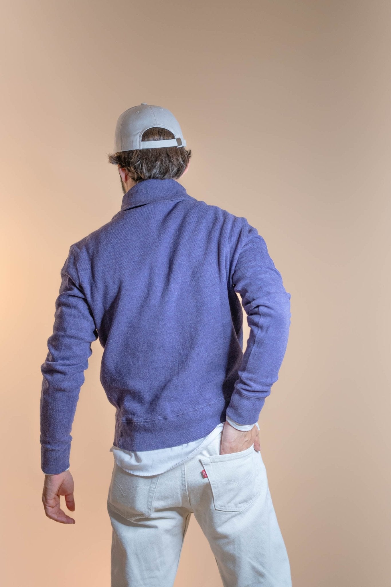Pull Col Cheminée Ralph Lauren Homme 1 - VIOLET - S - amifrip - Friperie en ligne et vêtements vintage