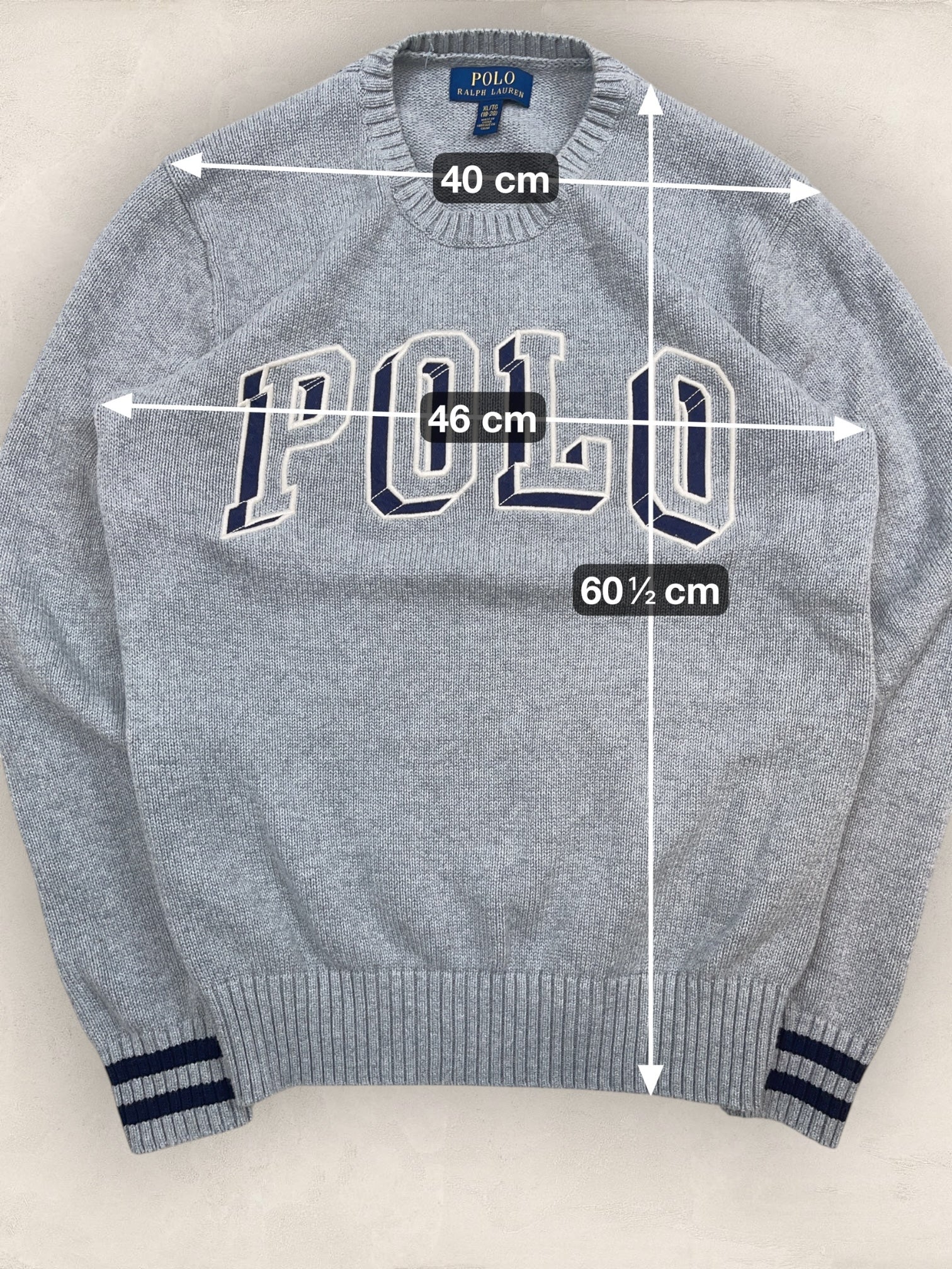 Pull femme Col Rond Ralph Lauren Gris S Ref:4046 - Gris - S - amifrip