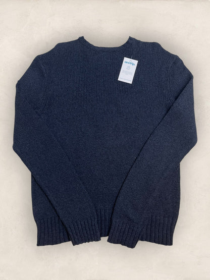 Pull Homme Col Rond Ralph Lauren Bleu Marine Laine L Ref:4064 - Bleu Marine - L - amifrip