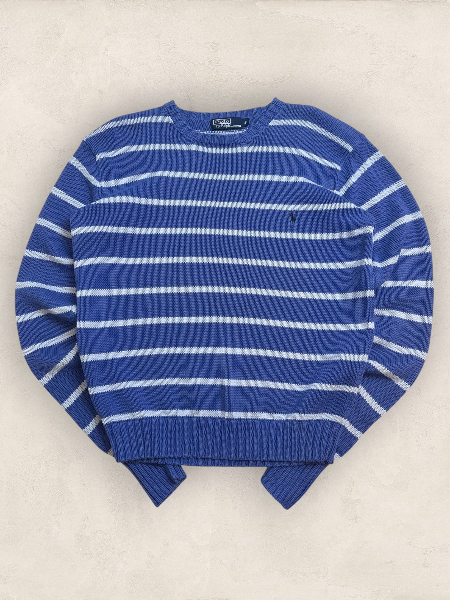 Pull Homme Col Rond Ralph Lauren Bleu S Ref:4065 - Bleu - S - amifrip