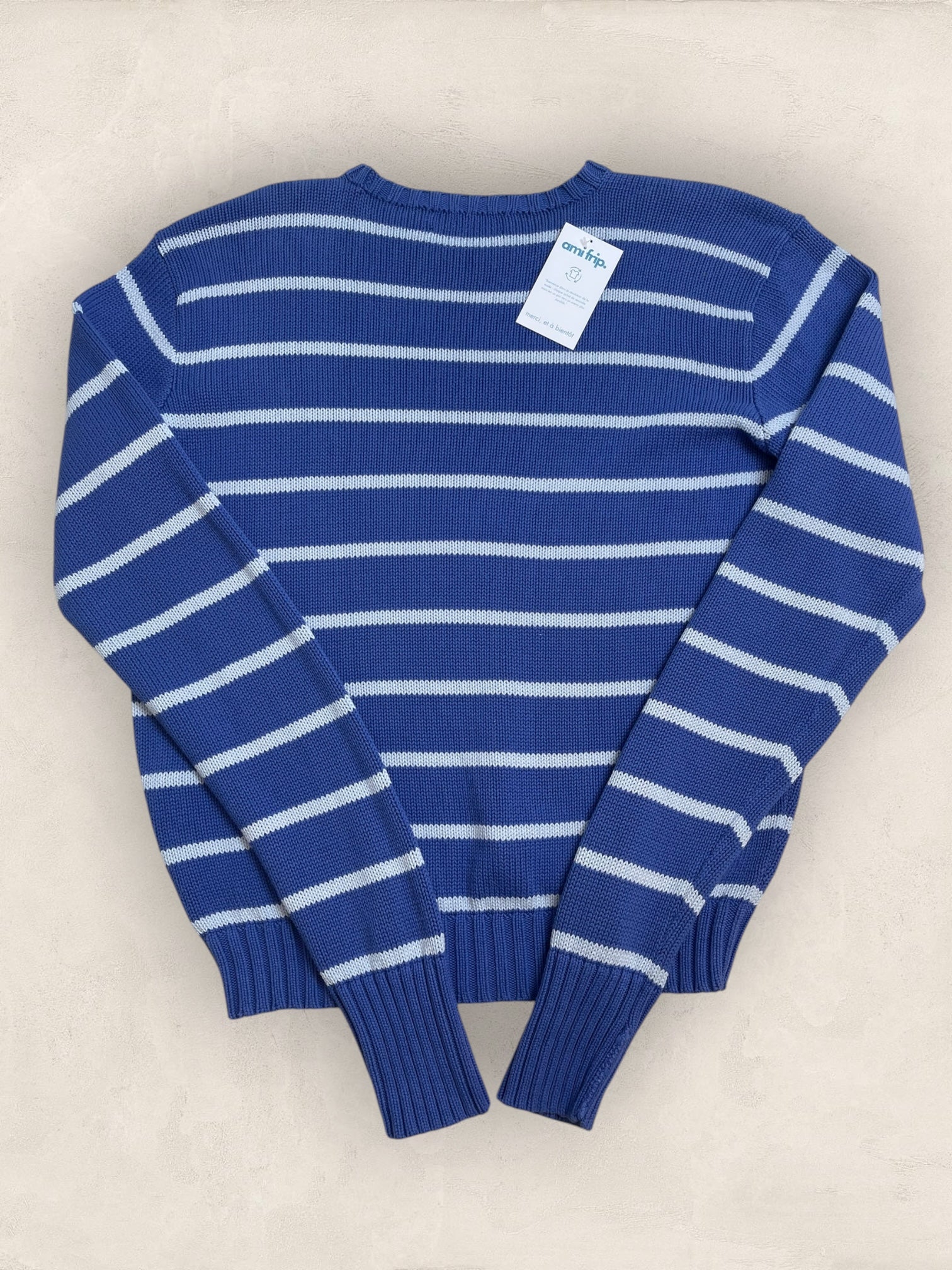Pull Homme Col Rond Ralph Lauren Bleu S Ref:4065 - Bleu - S - amifrip