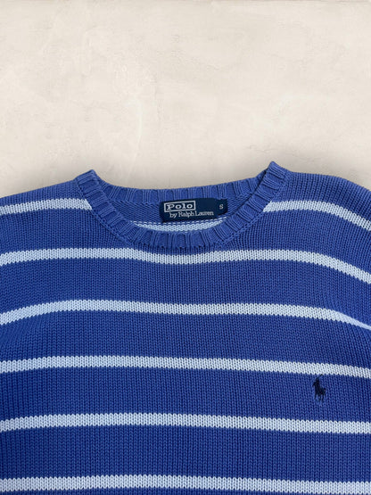 Pull Homme Col Rond Ralph Lauren Bleu S Ref:4065 - Bleu - S - amifrip