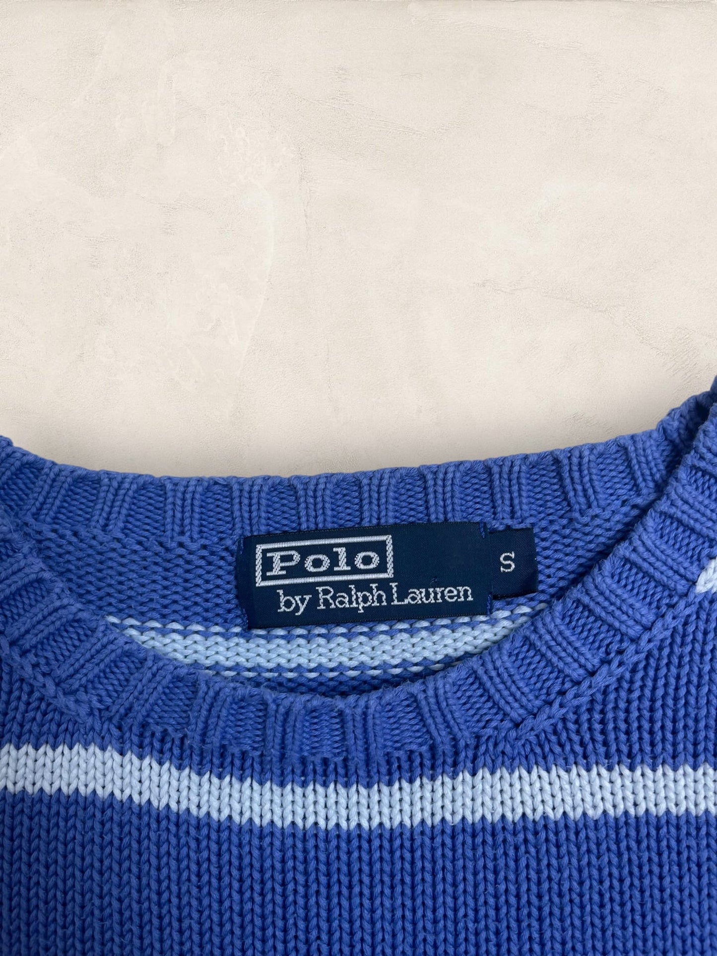 Pull Homme Col Rond Ralph Lauren Bleu S Ref:4065 - Bleu - S - amifrip