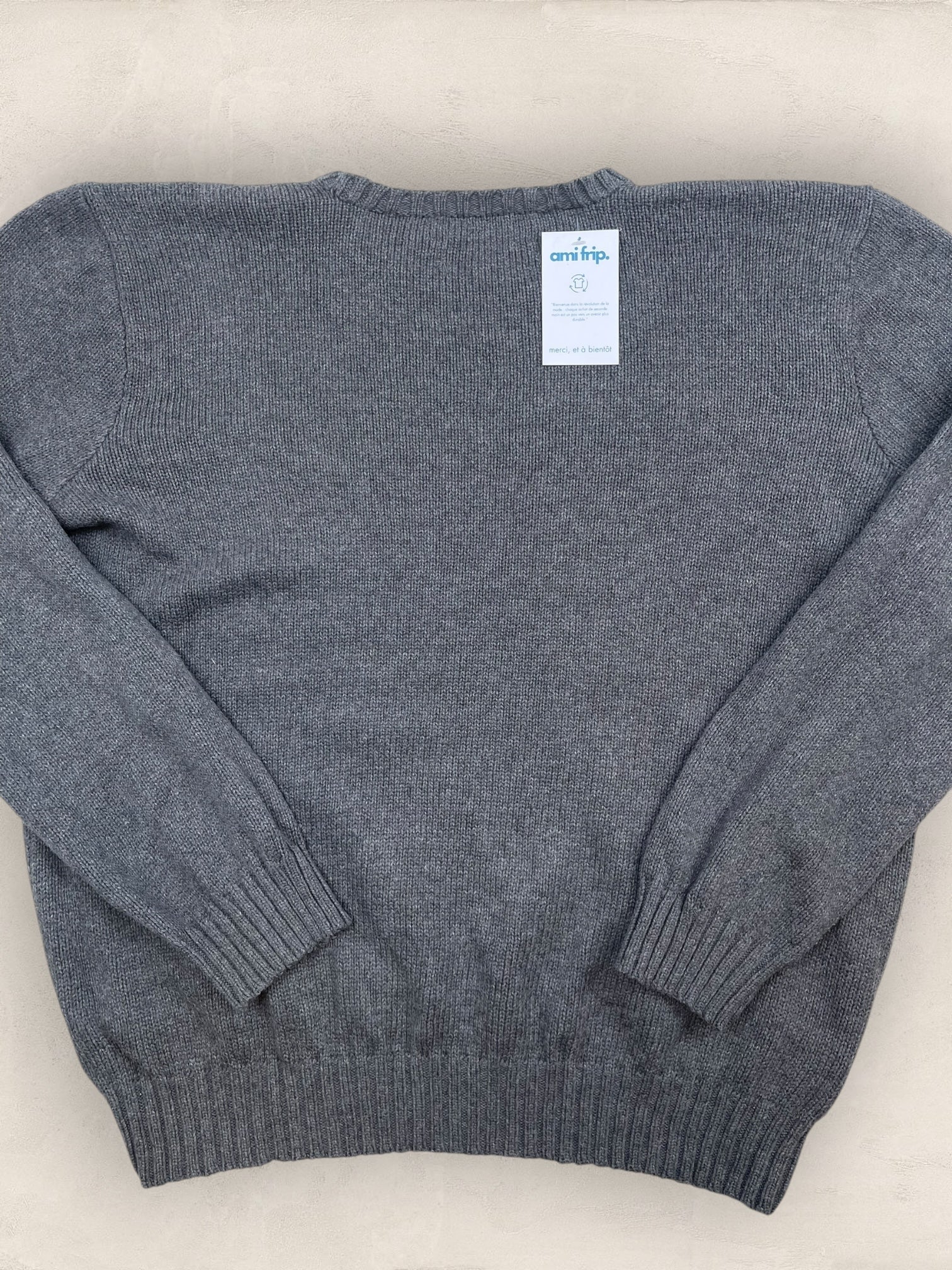 Pull Homme Col Rond Ralph Lauren Gris XL Ref:4043 - Gris - XL - amifrip