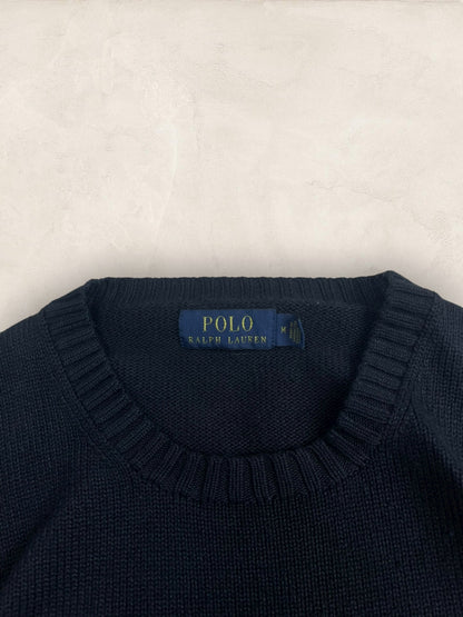 Pull Homme Col Rond Ralph Lauren Noir M Ref:4041 - Noir - M - amifrip