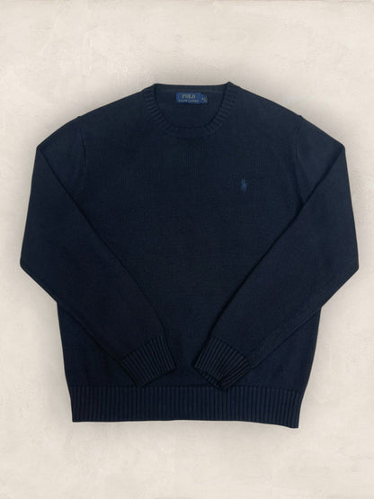 Pull Homme Col Rond Ralph Lauren Noir M Ref:4041 - Noir - M - amifrip