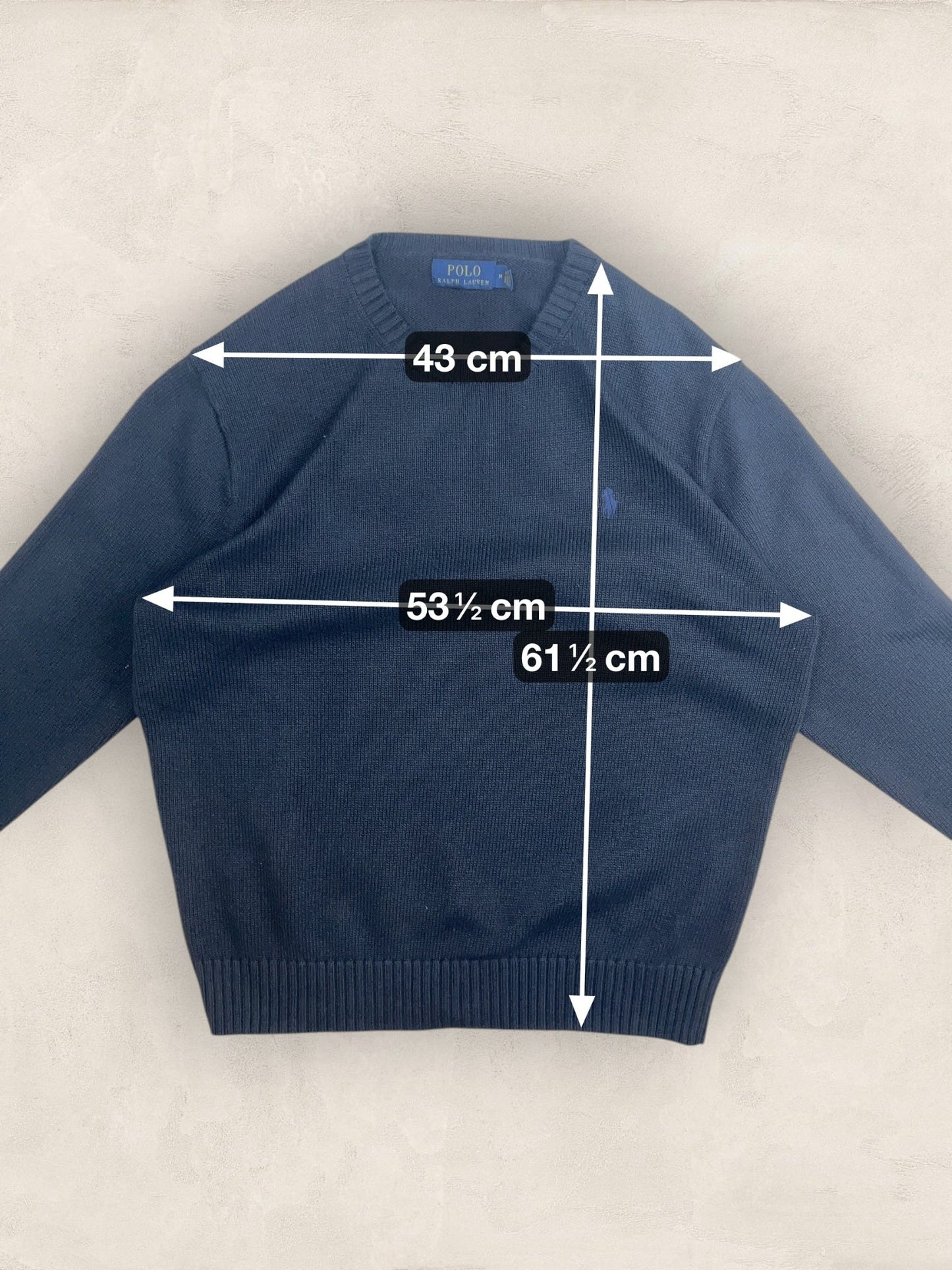 Pull Homme Col Rond Ralph Lauren Noir M Ref:4041 - Noir - M - amifrip