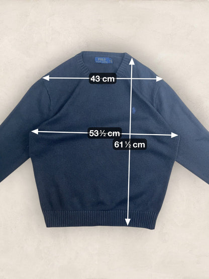 Pull Homme Col Rond Ralph Lauren Noir M Ref:4041 - Noir - M - amifrip