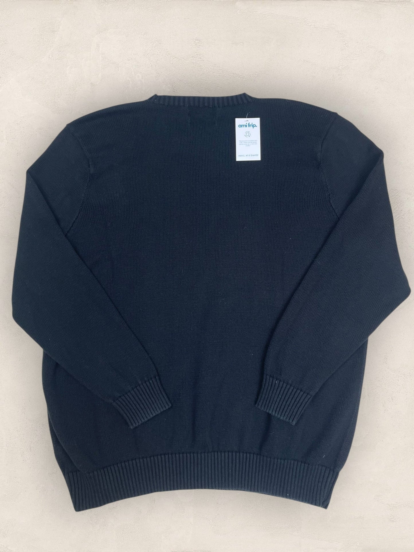 Pull Homme Col Rond Ralph Lauren Noir XXL coton Ref:4038 - Noir - XXL - amifrip