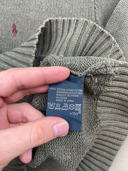 Pull Homme Col Rond Ralph Lauren Vert M Ref:4059 - Vert - M - amifrip