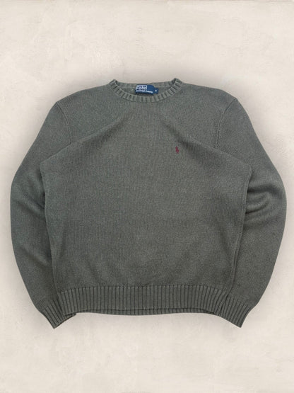 Pull Homme Col Rond Ralph Lauren Vert M Ref:4059 - Vert - M - amifrip