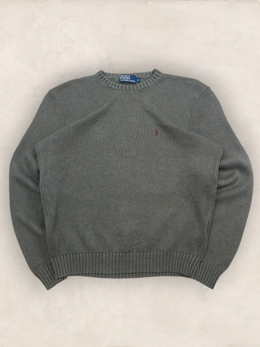 Pull Homme Col Rond Ralph Lauren Vert M Ref:4059 - Vert - M - amifrip