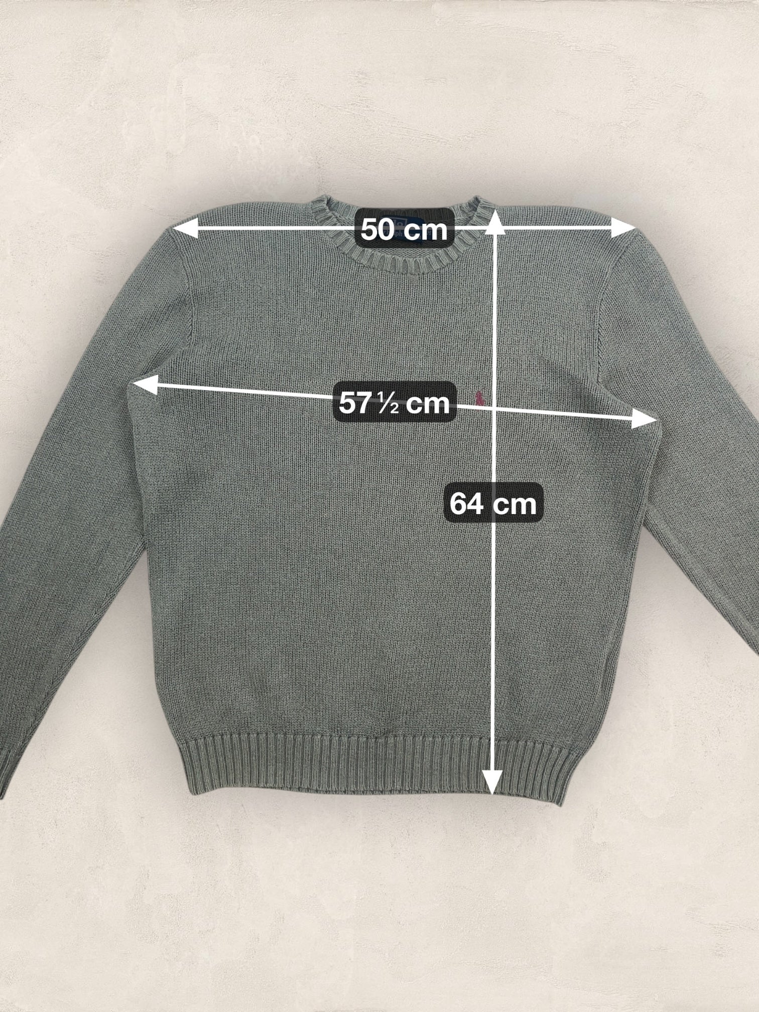 Pull Homme Col Rond Ralph Lauren Vert M Ref:4059 - Vert - M - amifrip