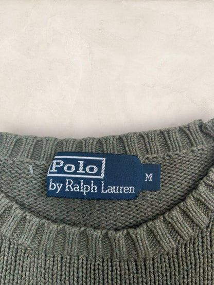 Pull Homme Col Rond Ralph Lauren Vert M Ref:4059 - Vert - M - amifrip