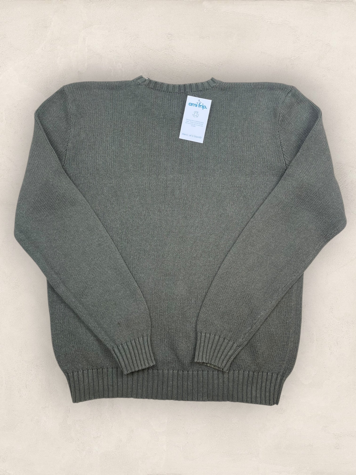 Pull Homme Col Rond Ralph Lauren Vert M Ref:4059 - Vert - M - amifrip