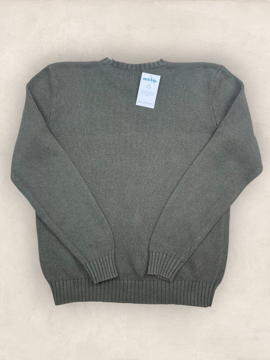 Pull Homme Col Rond Ralph Lauren Vert M Ref:4059 - Vert - M - amifrip